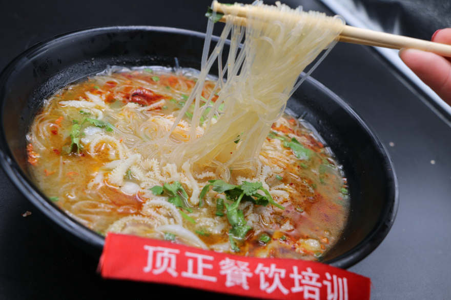 重庆麻辣爆肚粉培训