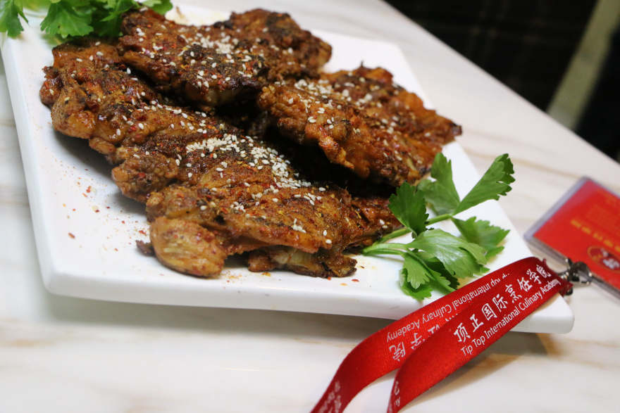 重庆烤鸡脖培训